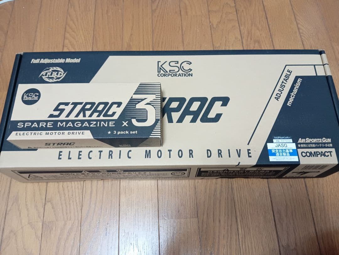 ksc ストラック　teg 　コンパクト　電動ガン　SMG　予備マガジン付き
