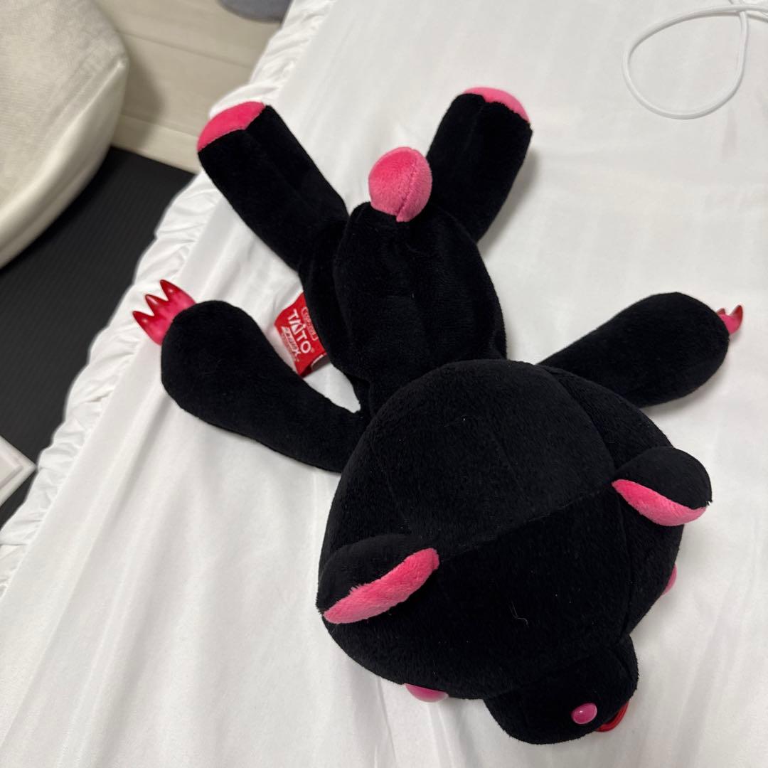 チャックスGP SL脱グルーミー 咬筋力じまんポーチ ブラック ピンク カラビナ