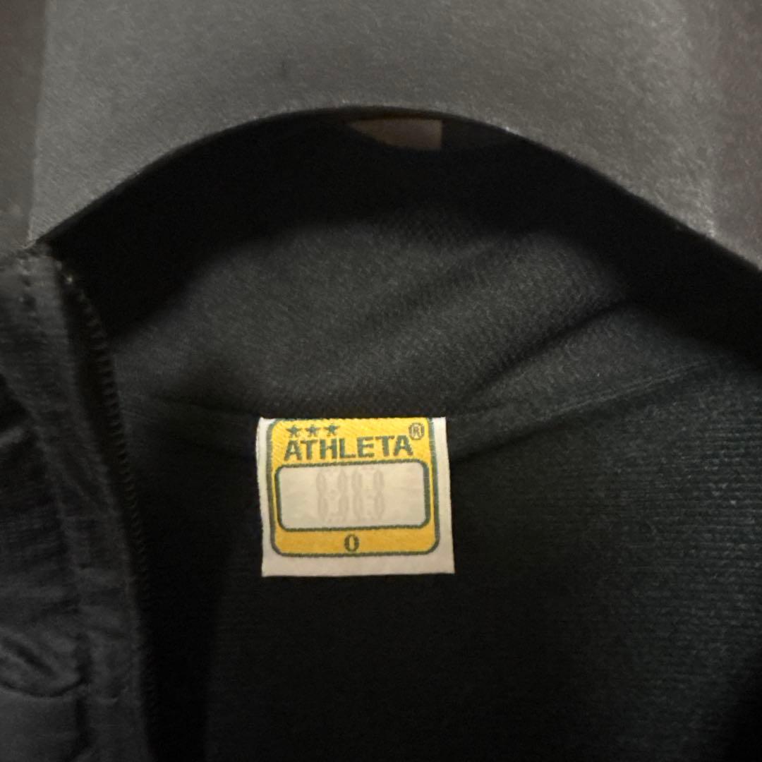 ATHLETA ブラック ウィンドブレーカー トラックパンツ セット