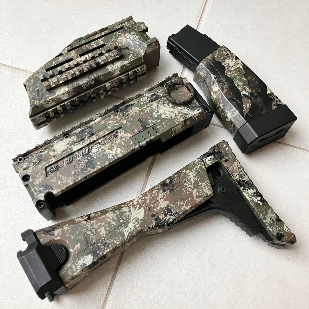ASG Cz Scorpion スコーピオン EVO3 外装3点＋多弾マガジン