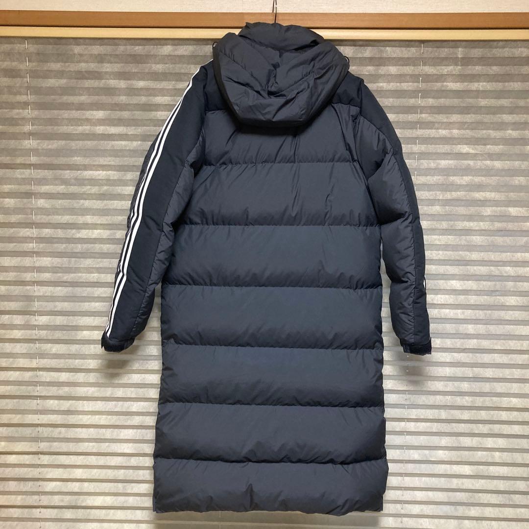 美品　S ベンチコート　アディダス　ダウン　フェザー