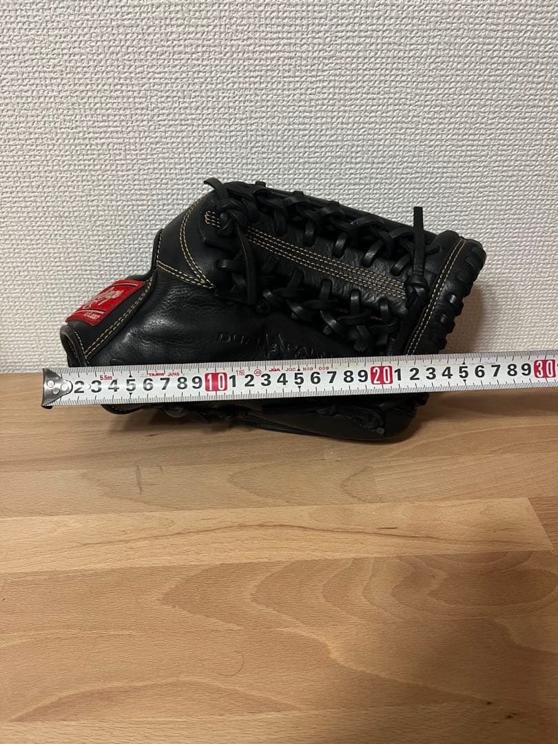 【にゃん】Rawlings 軟式グローブ 黒