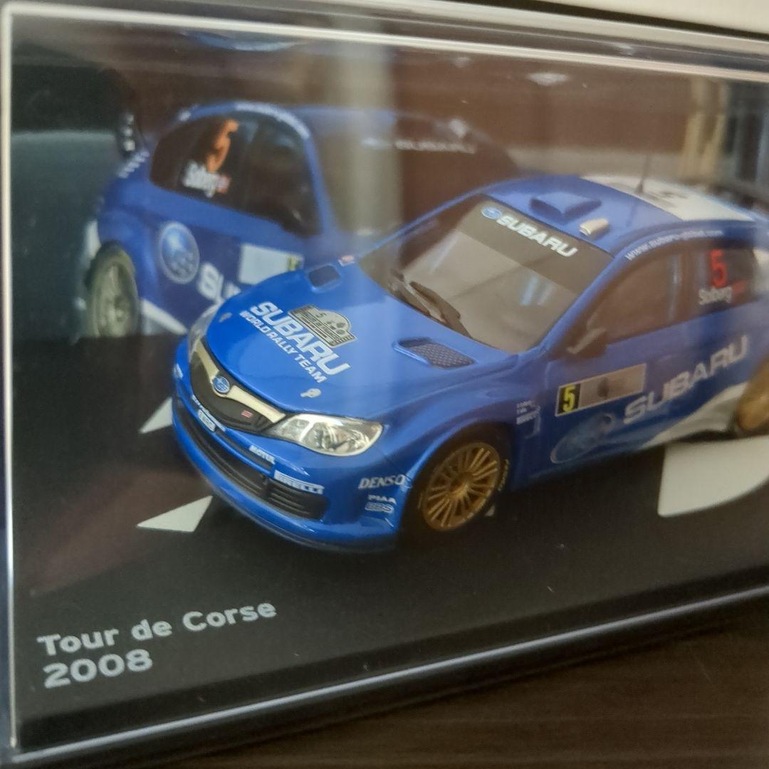 1/43WRCミニチュアカー　ランサー•インプレッサ