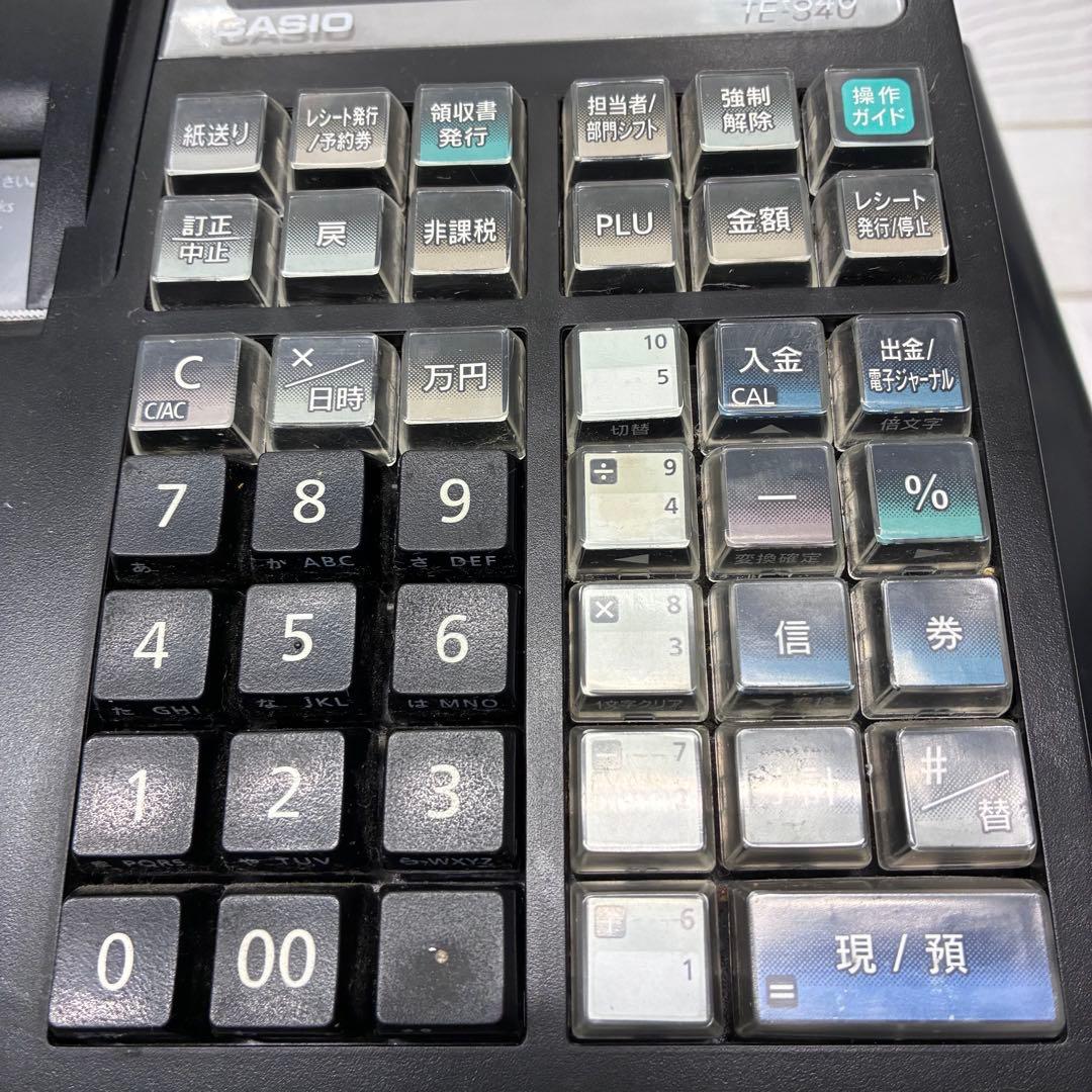 CASIO レジスター TE-340/ NL-300 動作確認済　取扱説明書付