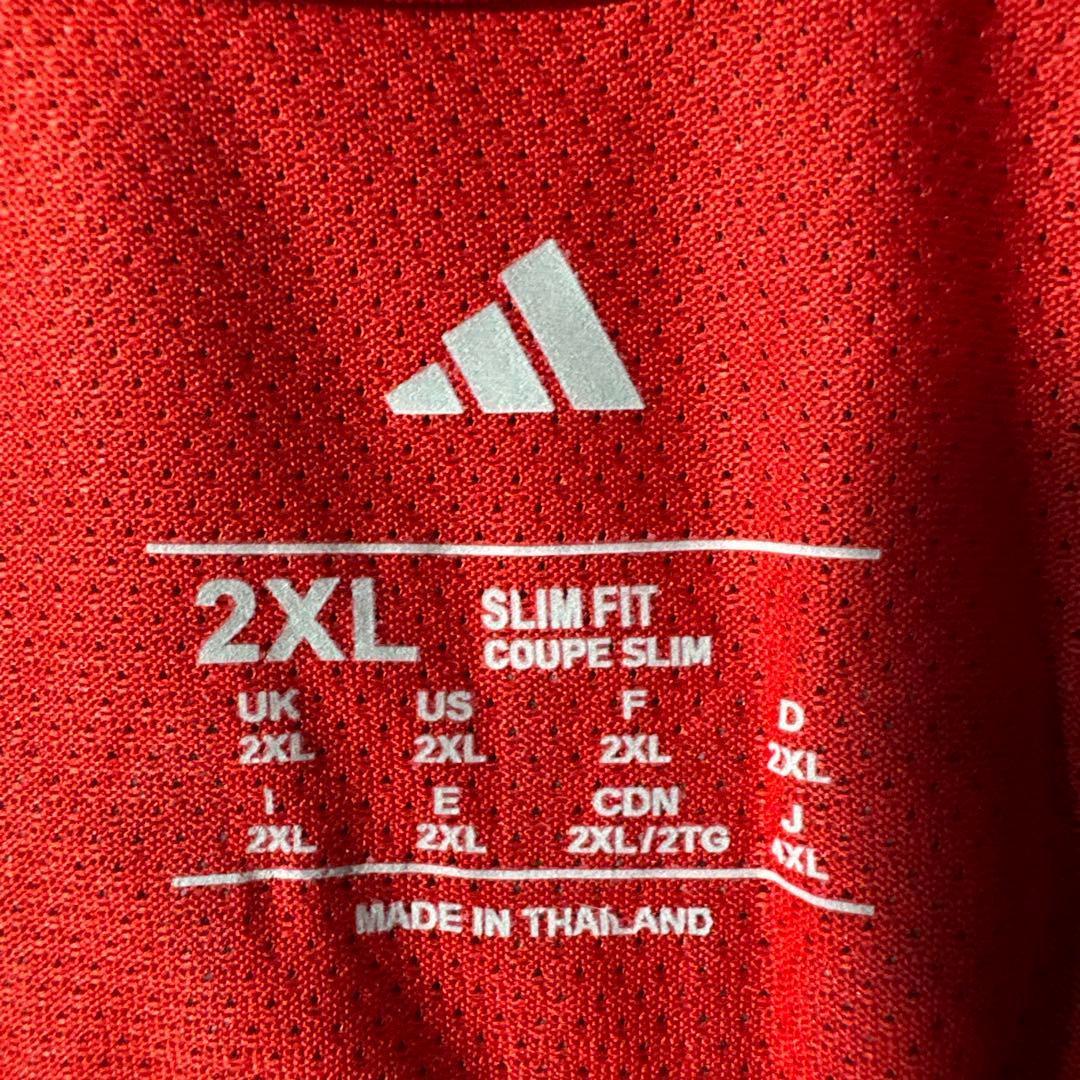 【★バイエルン】 adidas サッカー 新 ホームユニフォーム 長袖 2XL