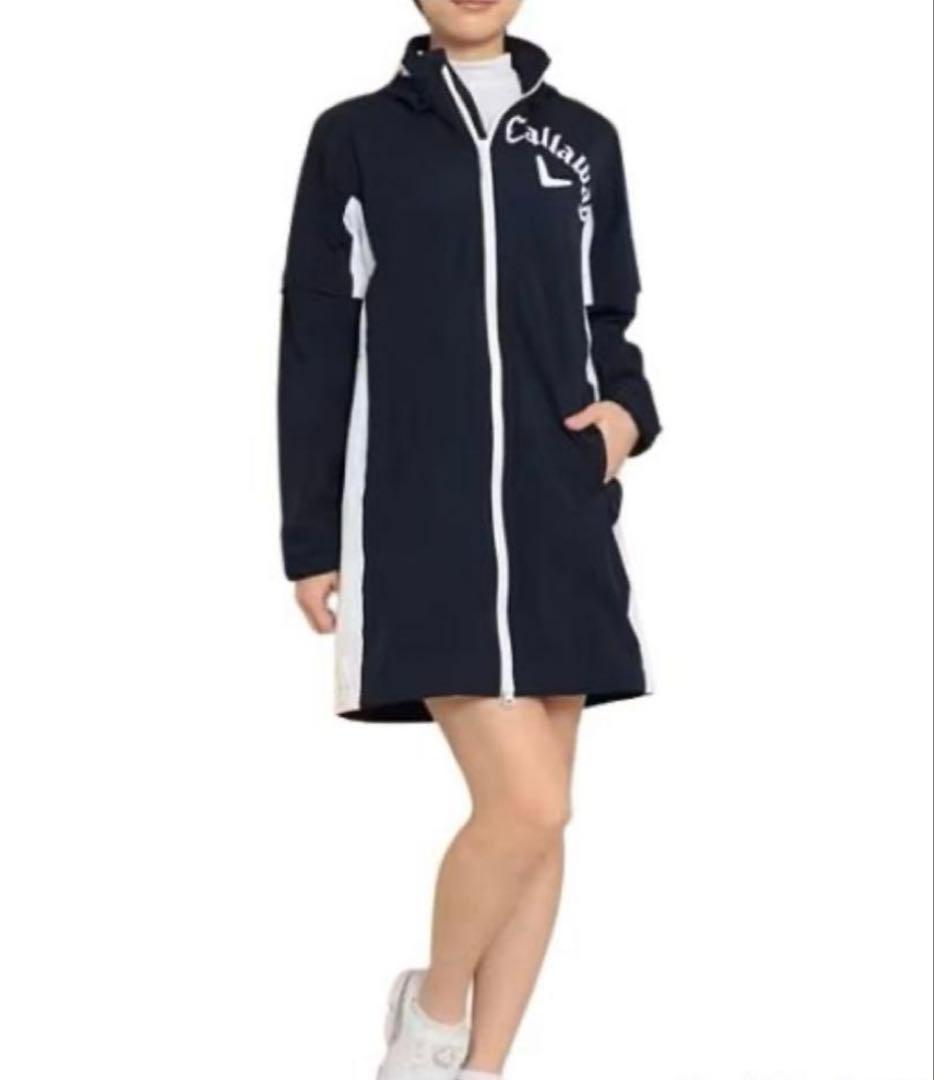 キャロウェイ　レディース　レインウェア　ワンピース　Mサイズ　ゴルフウェア