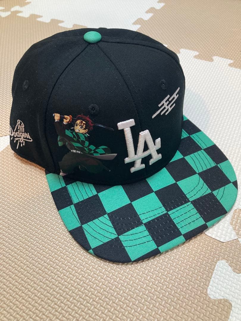 鬼滅の刃 ドジャース　コラボキャップ