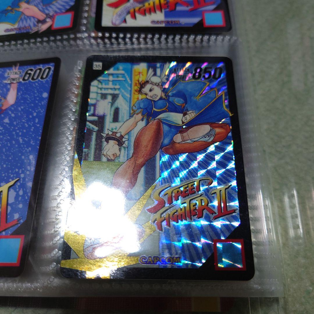 スーパーバーコードウォーズ　ストリートファイターII 　春麗 カード 4枚セット