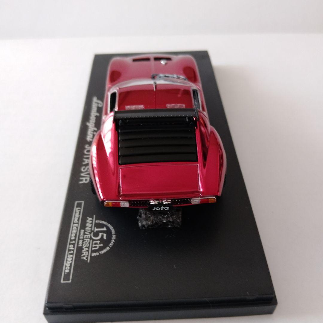 1/43 KYOSHO ランボルギーニ イオタ SVR クロームレッド