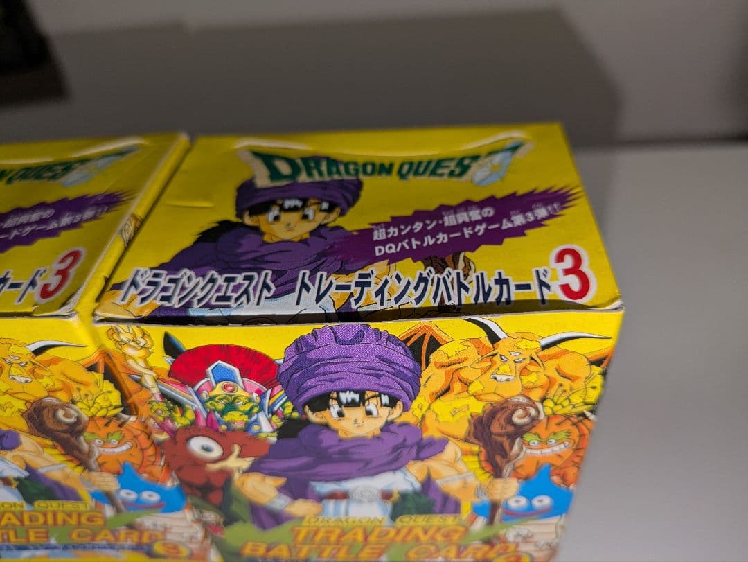 2BOX販売になります。 ドラゴンクエストトレーディングバトルカード3