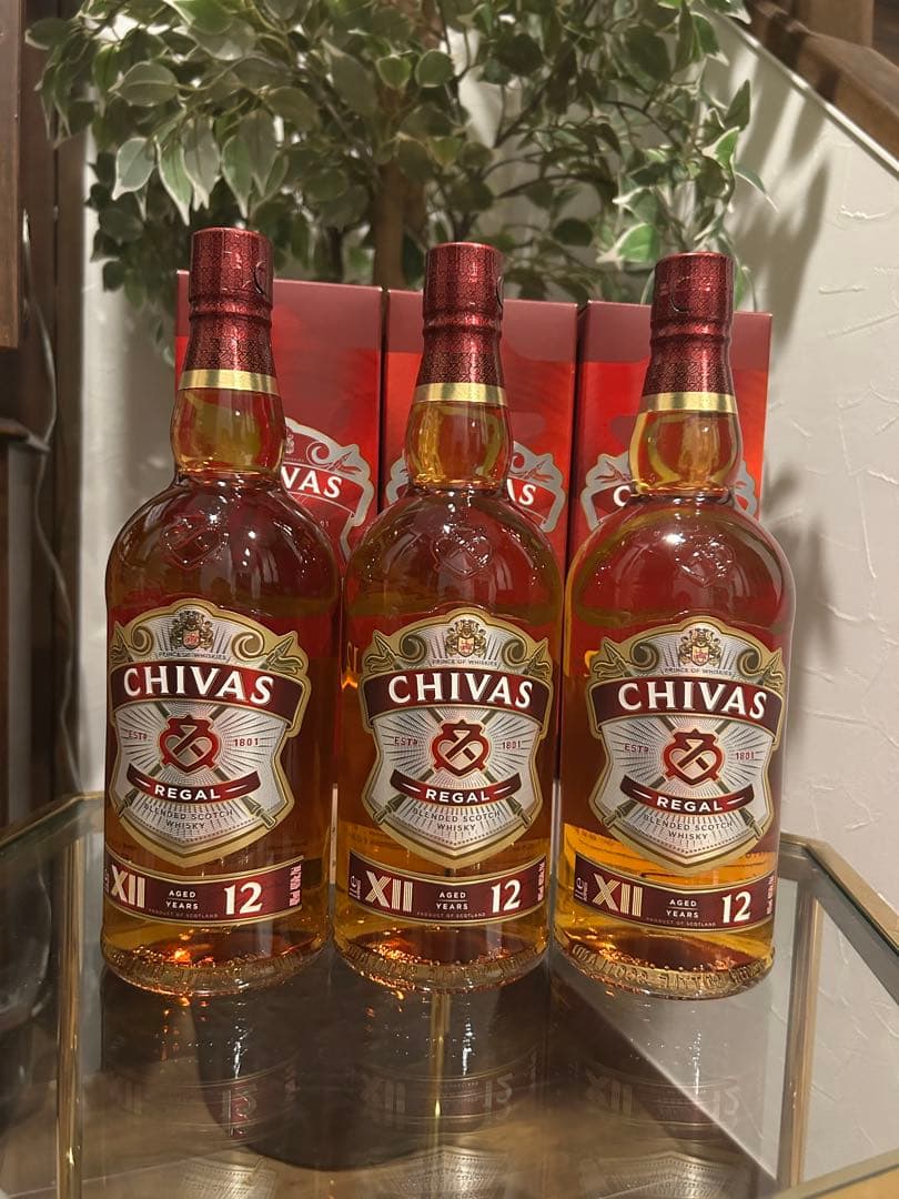 CHIVAS REGAL 大容量1000ml 12年 3本セット
