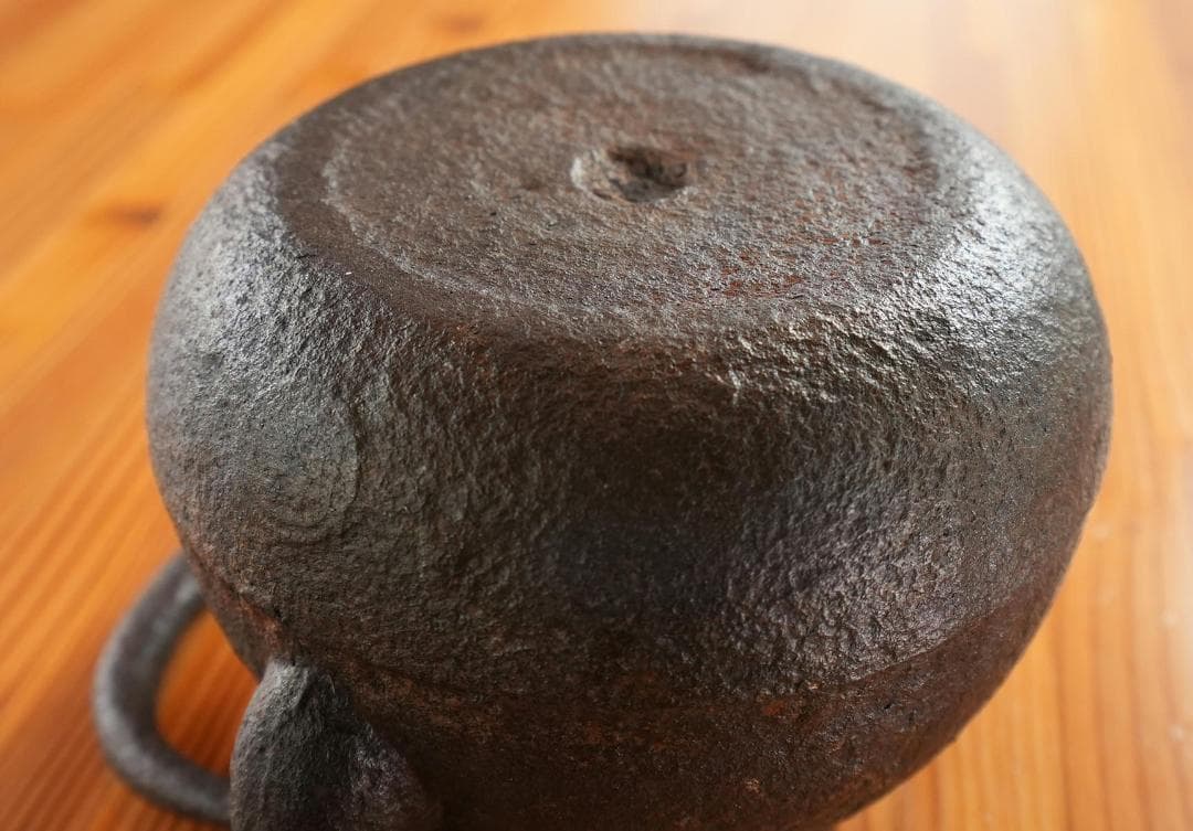 鉄瓶 龍文堂造　骨董品 茶道具