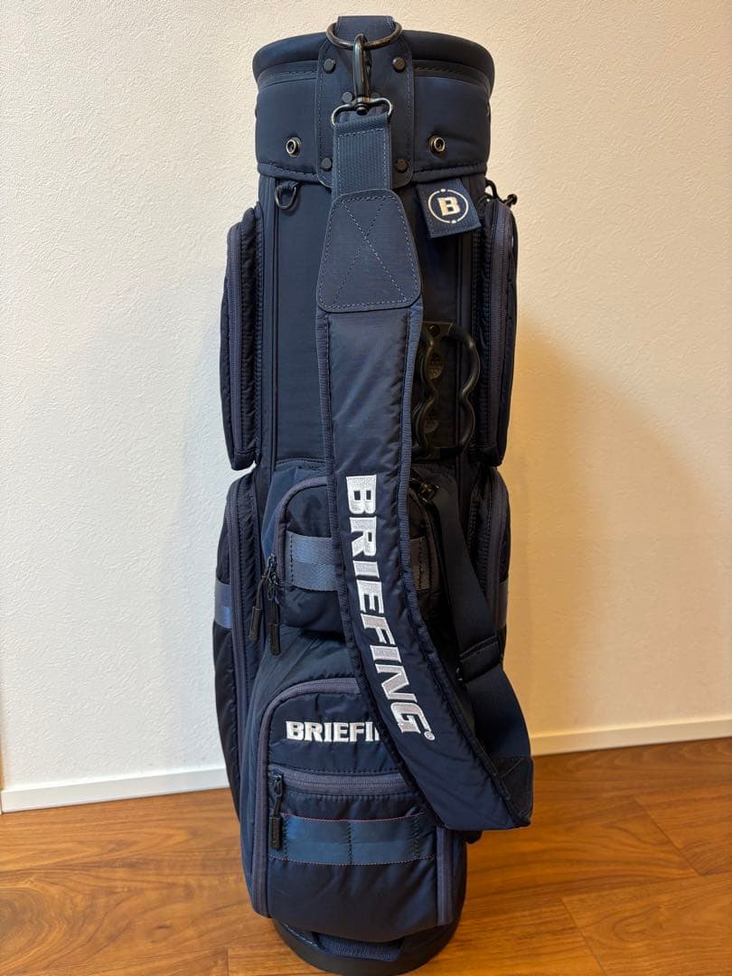最終お値下げ　BRIEFING ゴルフバッグ ネイビー
