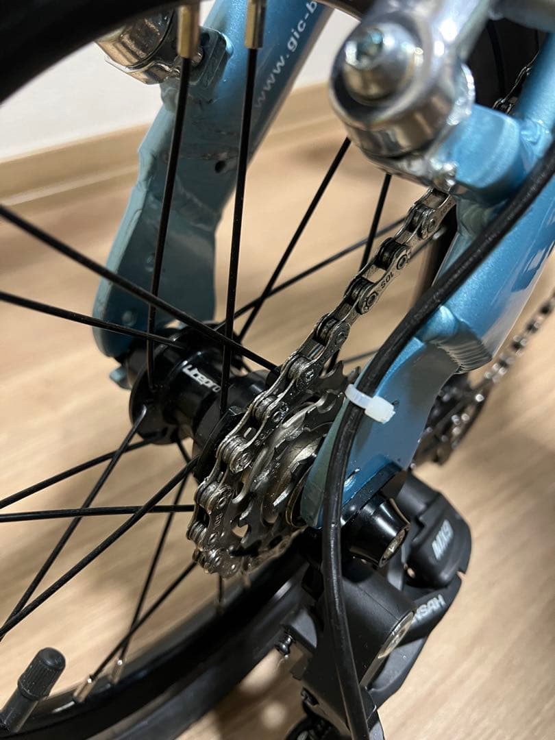 美品 三段変速14インチ折りたたみ自転車DAHON／FIAT 同型モデル