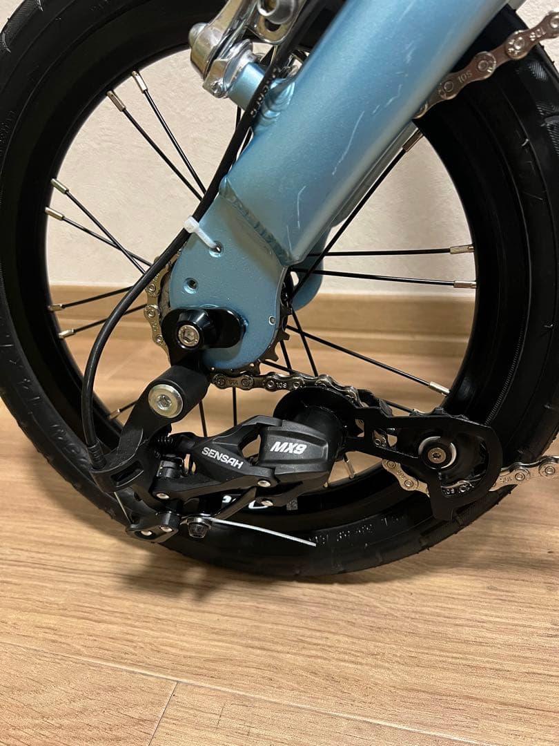 美品 三段変速14インチ折りたたみ自転車DAHON／FIAT 同型モデル