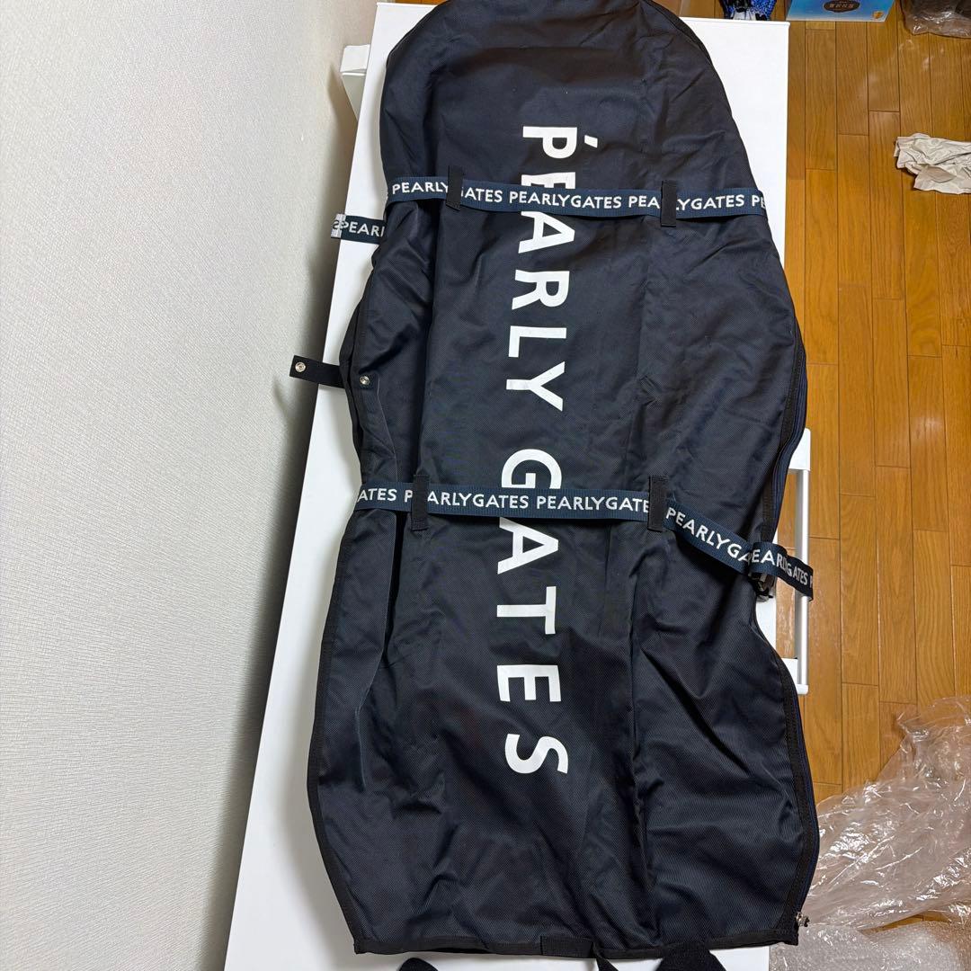 PEARLY GATES ブラック紺色トラベルケース