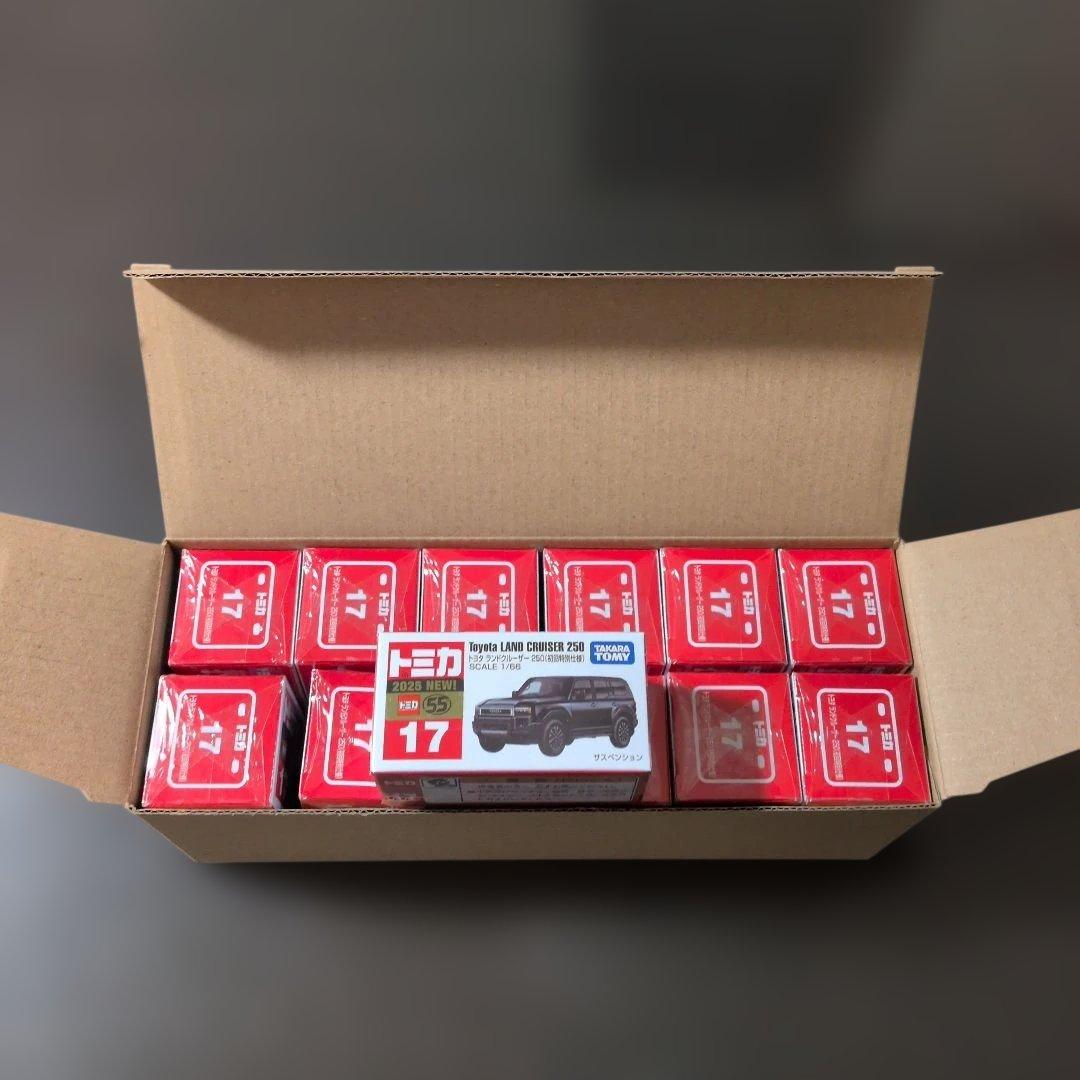 トミカ トヨタ　ランドクルーザー250 M17 初回特別仕様　12台