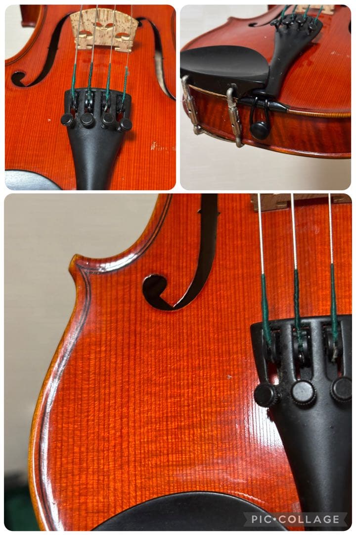 【替え弦付き】スズキ　バイオリン　No.330 1/8 2005年　虎杢