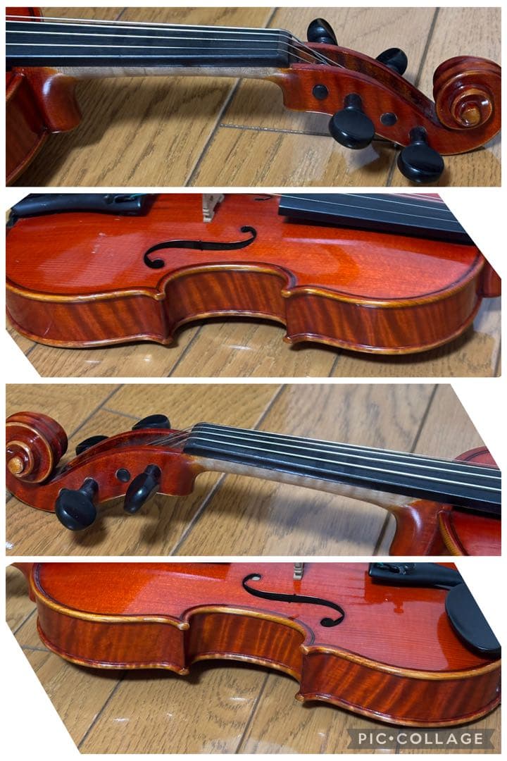 【替え弦付き】スズキ　バイオリン　No.330 1/8 2005年　虎杢