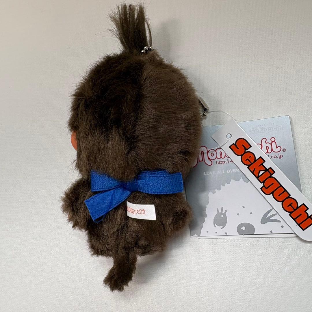 新品 推し色 モンチッチ 青色 monchhichi 2202