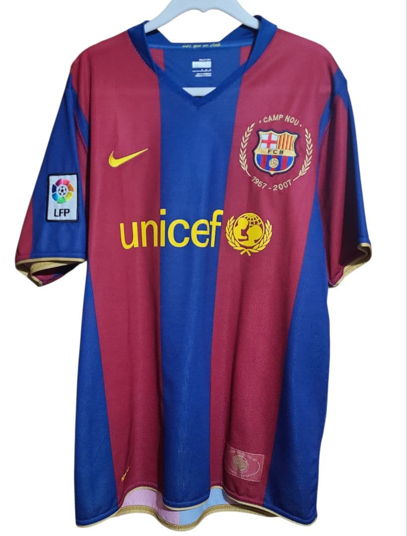 2007/2008 NIKE FCバルセロナ RONALDINHO 10 M