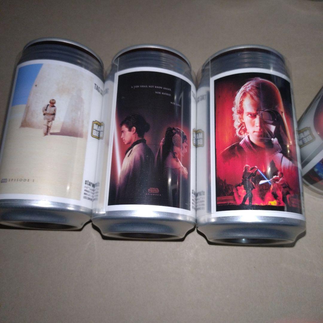 SW記念缶オリジナルラベルEP1〜9全9種フルコンプ劇場期間限定缶セット