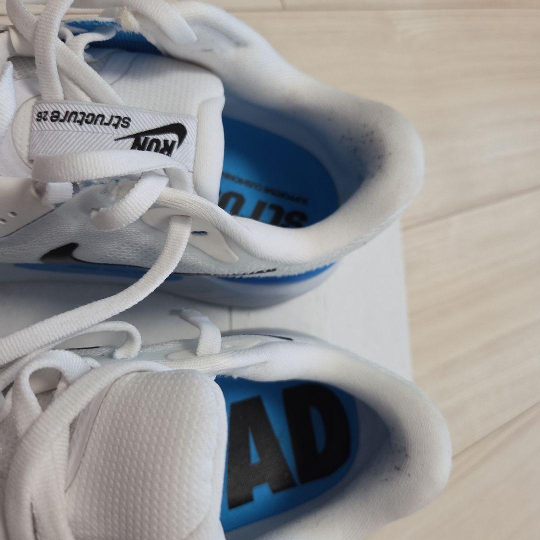 Nike Structure25cm ランニングシューズ ホワイト/ブルー