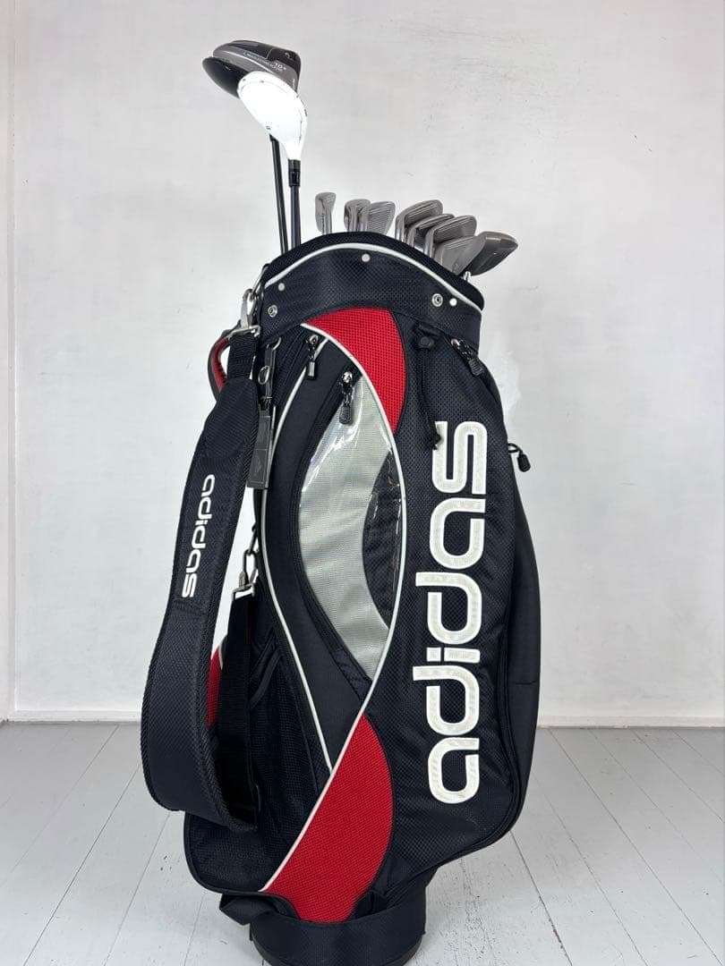 本格派 メンズゴルフクラブ 11本 フルセット テーラーメイド　アディダス