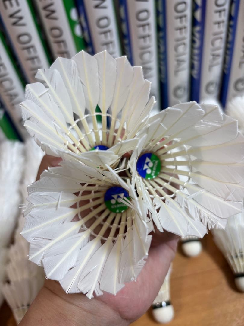 【高品質】中古バドミントンシャトル120球版