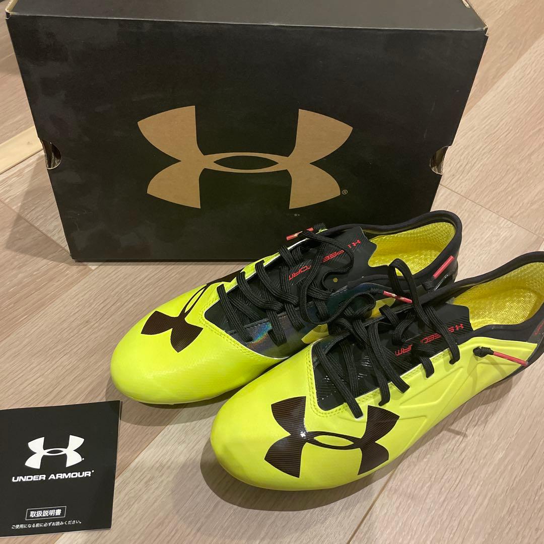 新品未使用　アンダーアーマー スピードフォーム 2.0 サッカー　スパイク