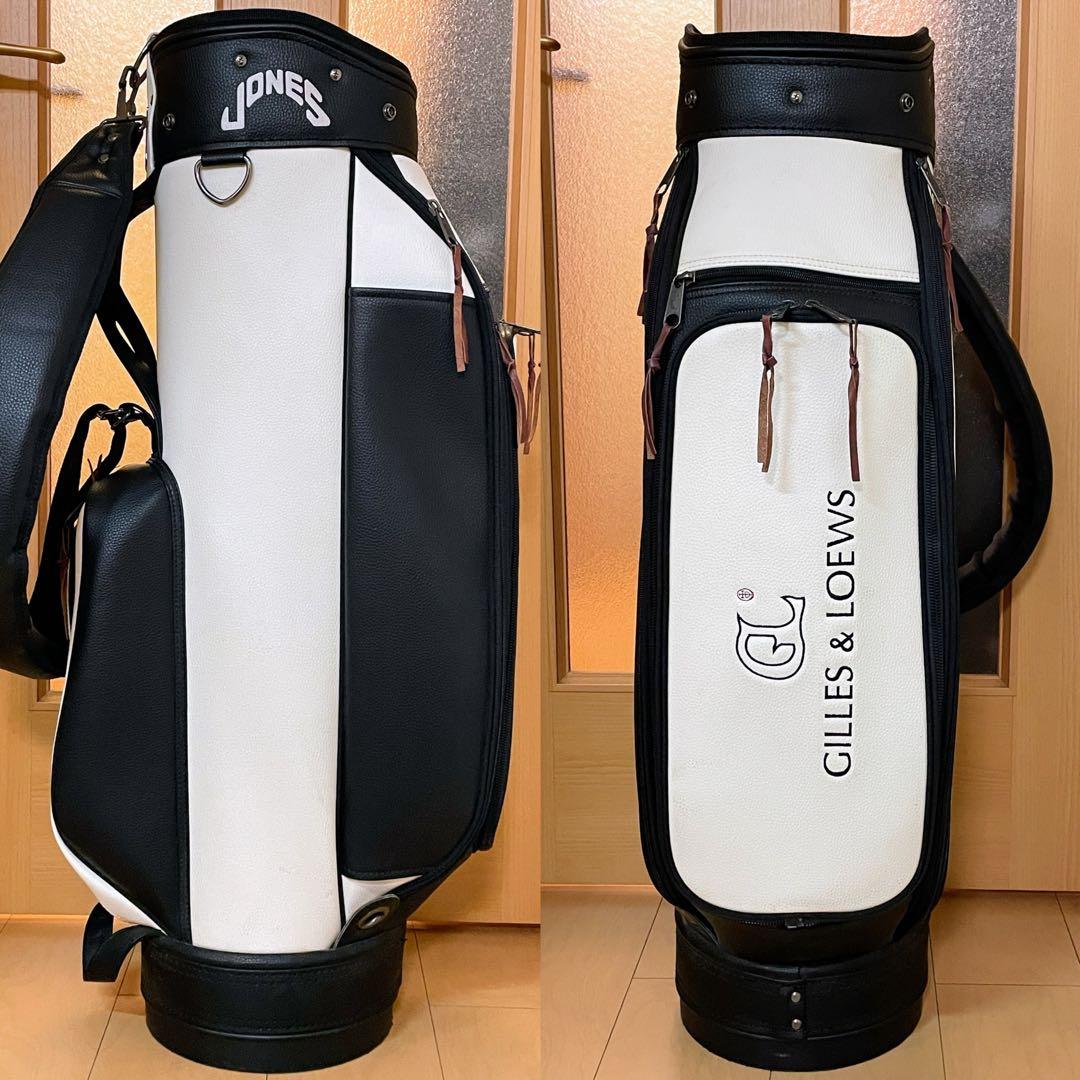 【Wネーム】希少美品★ジョーンズ★ライダー★ジル＆ロウズ★キャディバッグ★