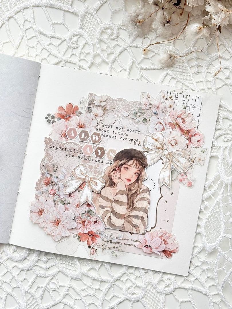 コラージュ素材　紙もの　素材紙　【2059】