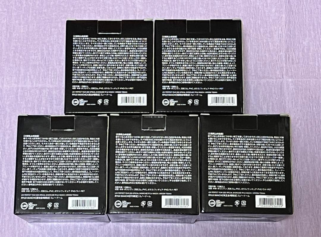 RYUJI IMAICHI スノードーム5点