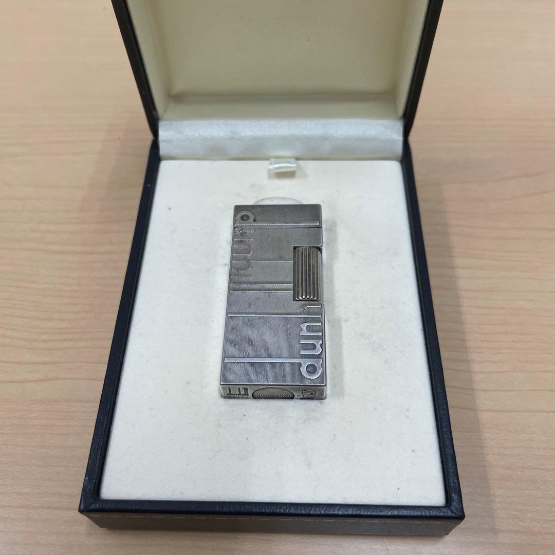 ■ dunhill ダンヒル シグネチャー ガスライター ローラー 着火未確認