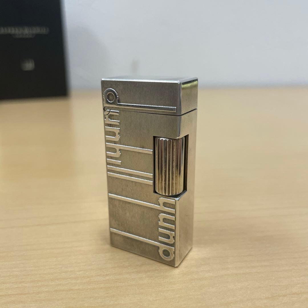 ■ dunhill ダンヒル シグネチャー ガスライター ローラー 着火未確認