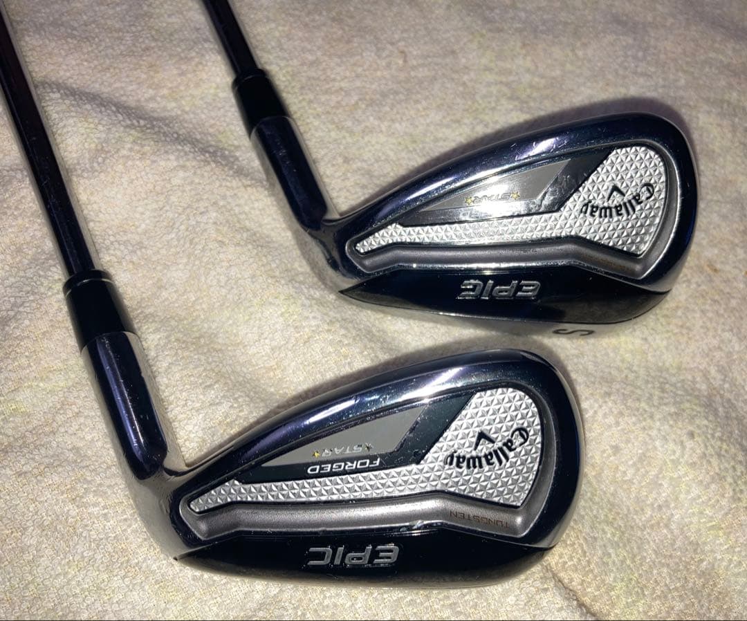 キャロウェイepicmaxアイアンセット ６本 （６〜A）➕G •Sの８本