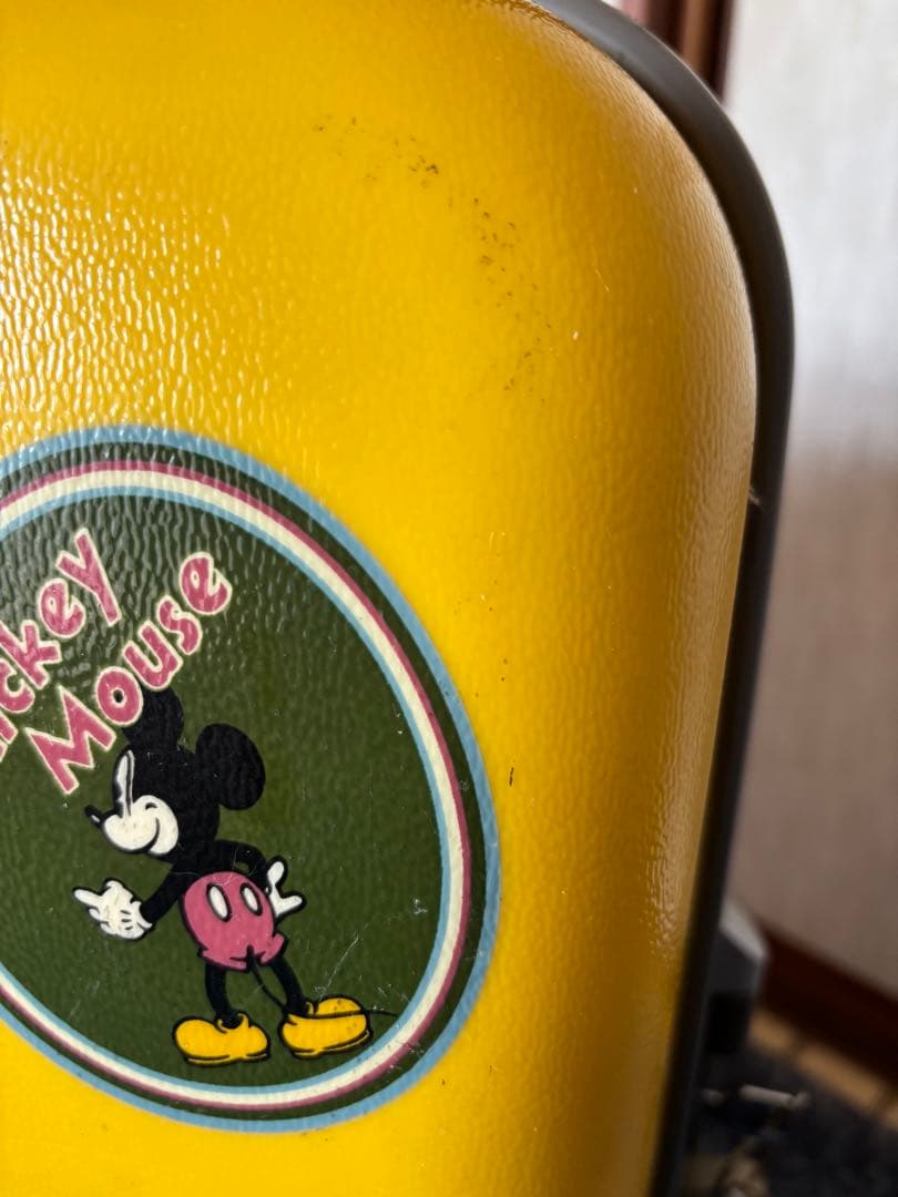 ミッキーマウス キャリーケース イエロー
