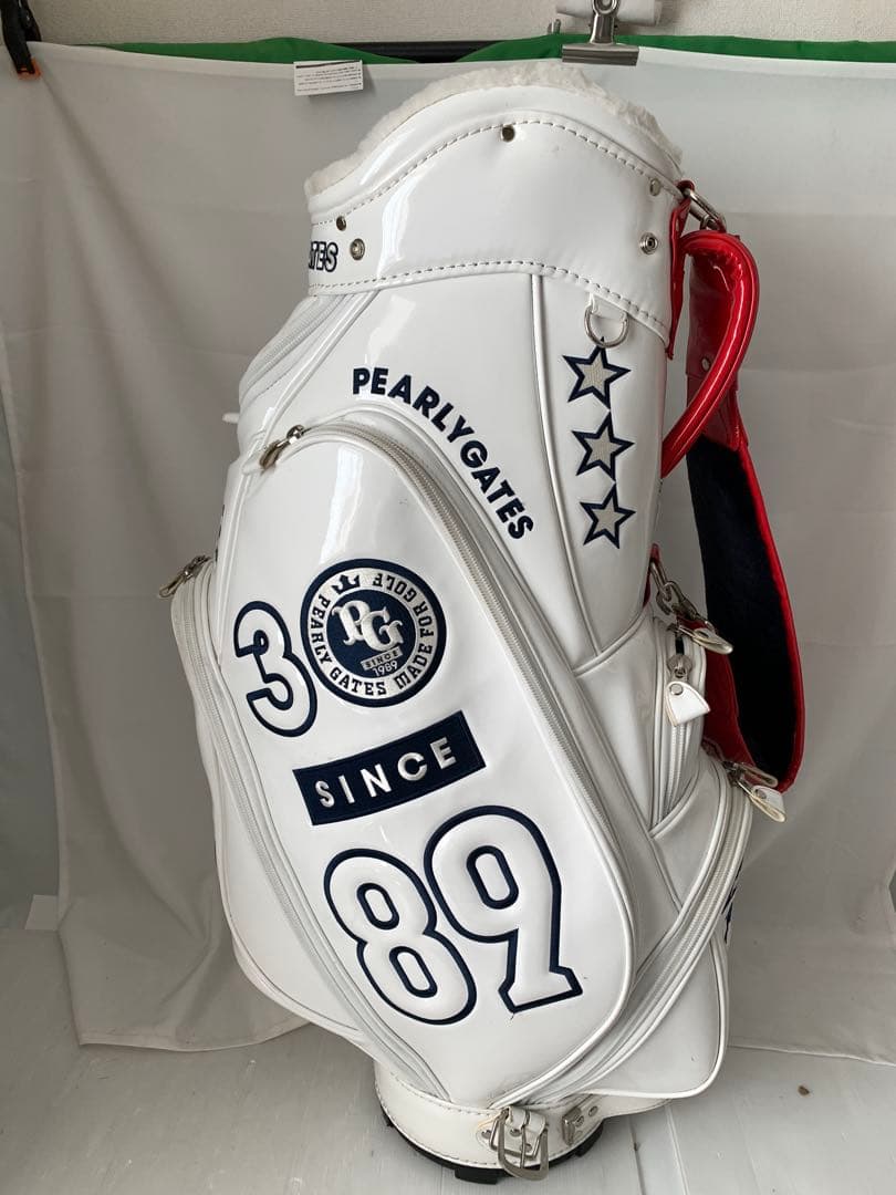 【中古】パーリーゲイツ ゴルフバッグ キャディバッグ MM70708-1
