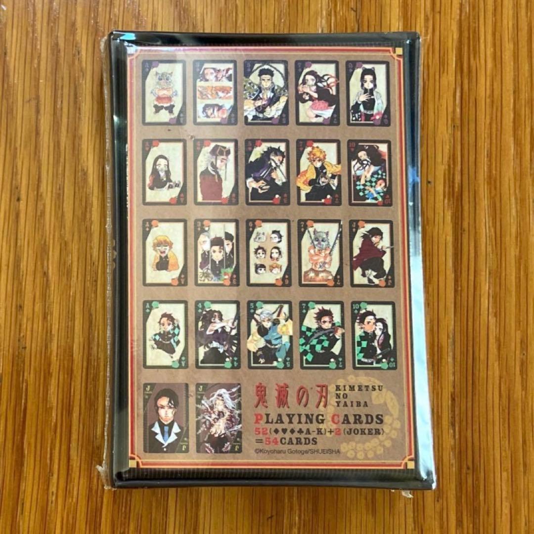 鬼滅の刃　トランプ　原作絵　ジャンフェス