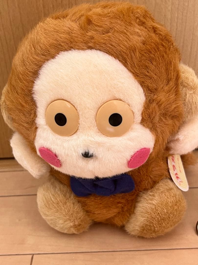 【2点セット】サンリオ 平成レトロ おさるのもんきち ぬいぐるみ