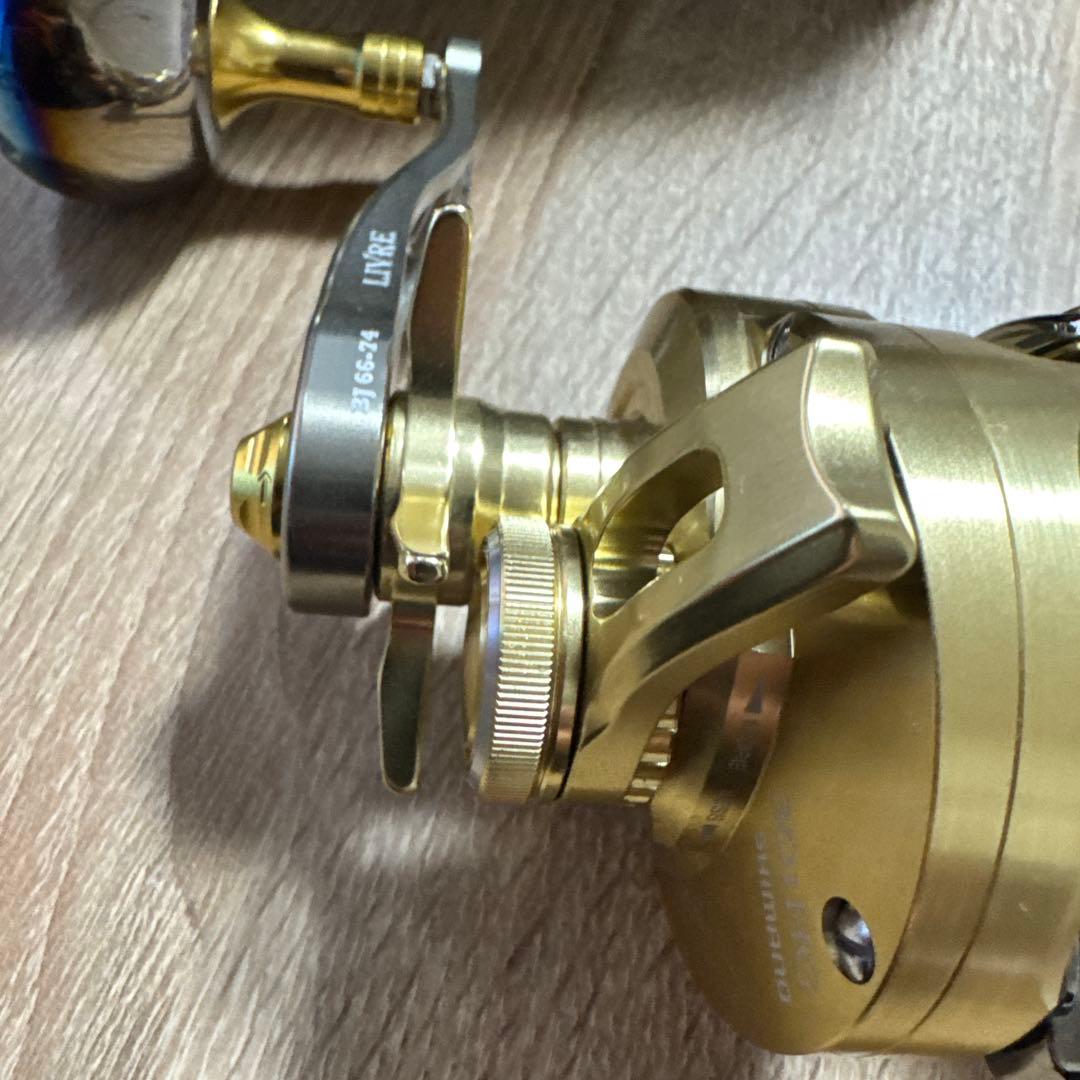 デ*ー様 22オシアコンクエスト301HG リブレハンドル付き！