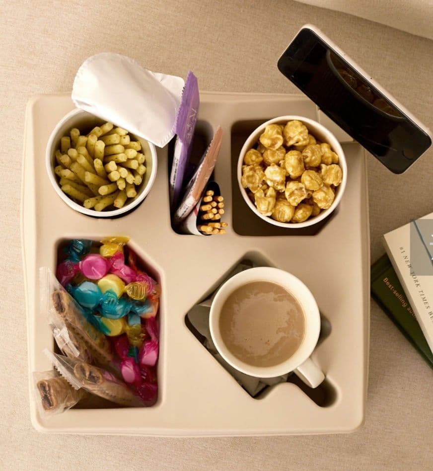 【新品】　3COINS　だら活　スマホスタンド付きマルチトレイ　2個セット