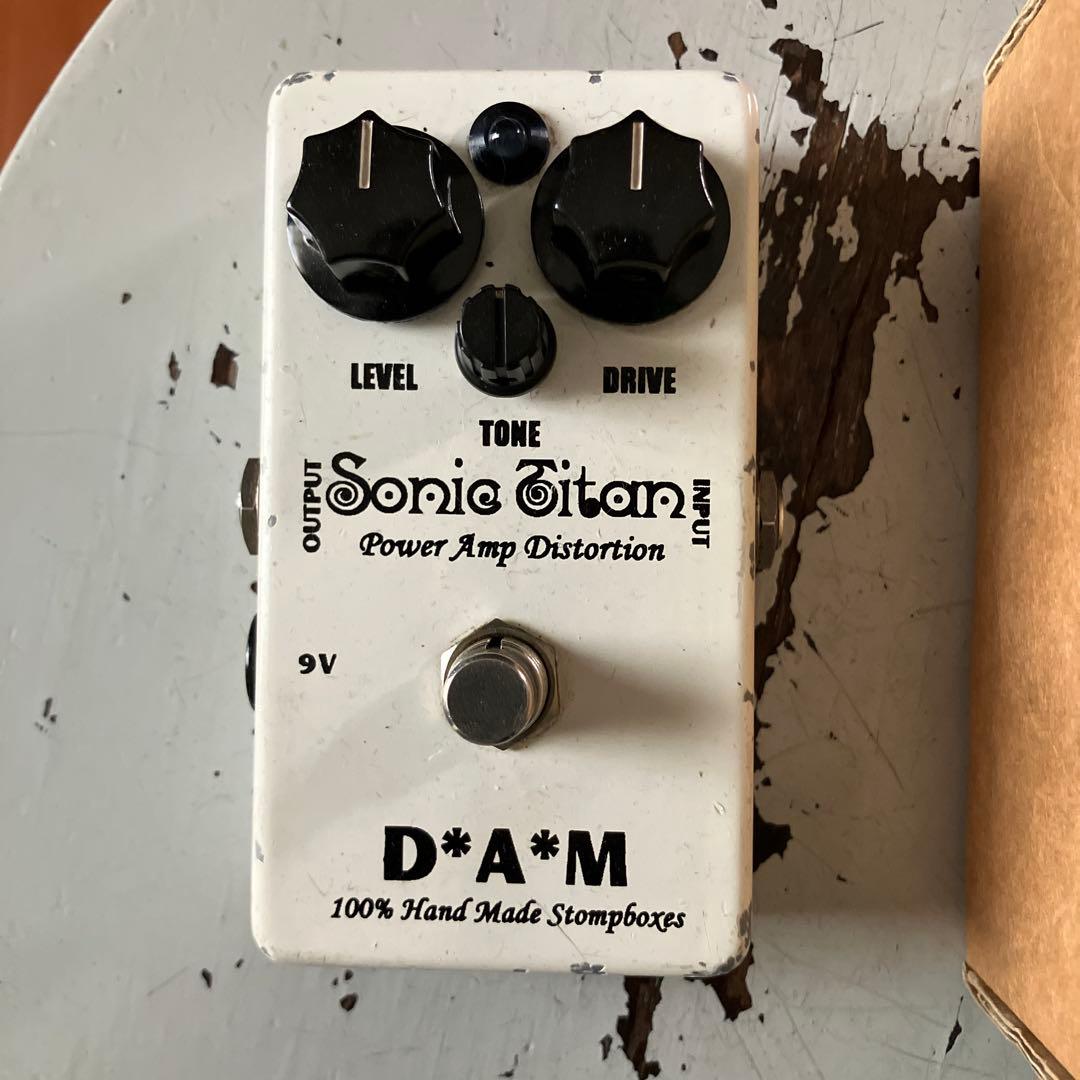 D*A*M SONIC TITAN 2桁 激レア ディストーション プリアンプ