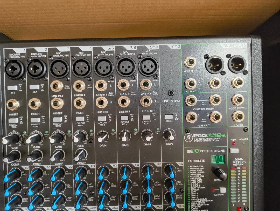 MACKIE PROFX12v3 アナログミキサー