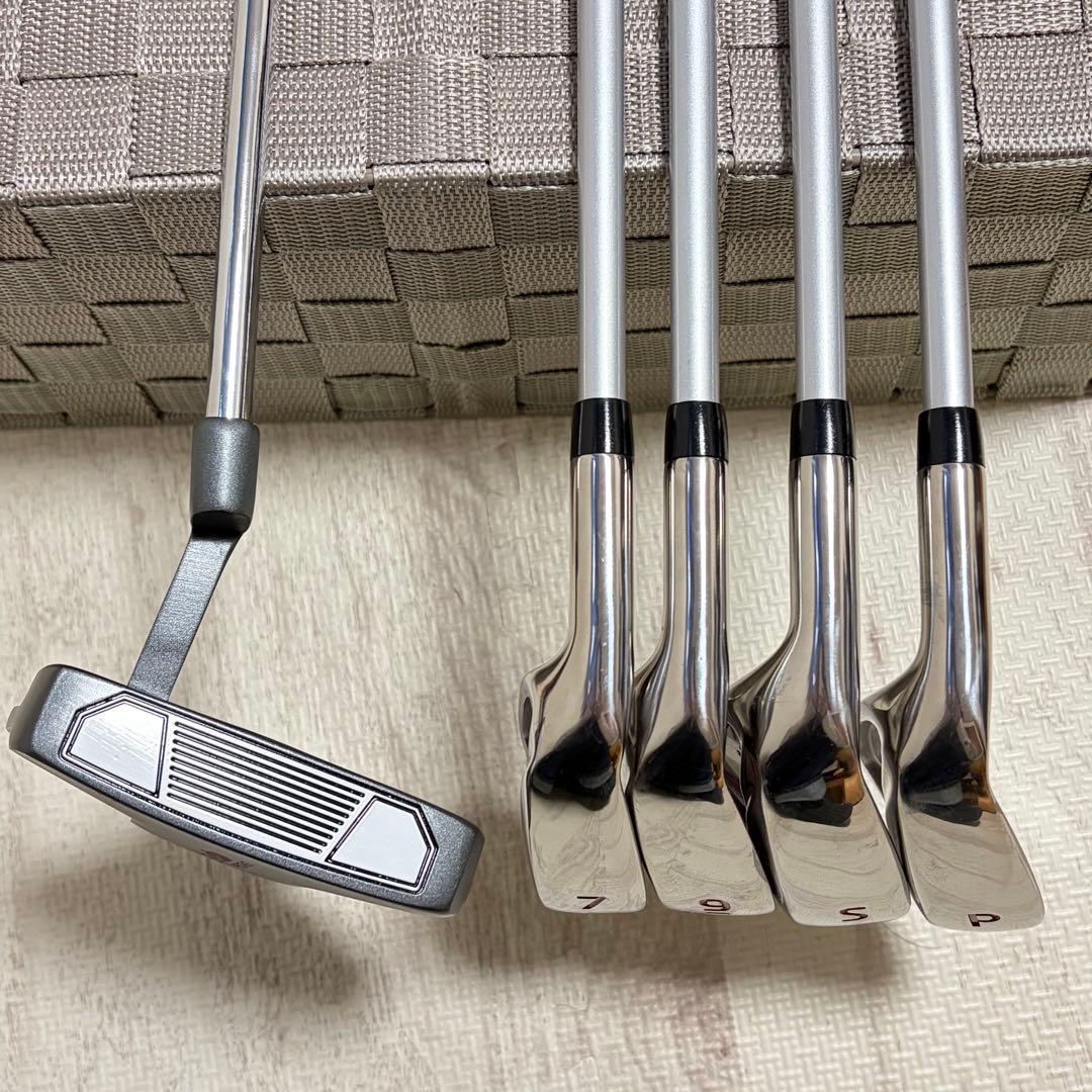 Afecto レディース ゴルフクラブセット レフティ 左用 8本 キャディ