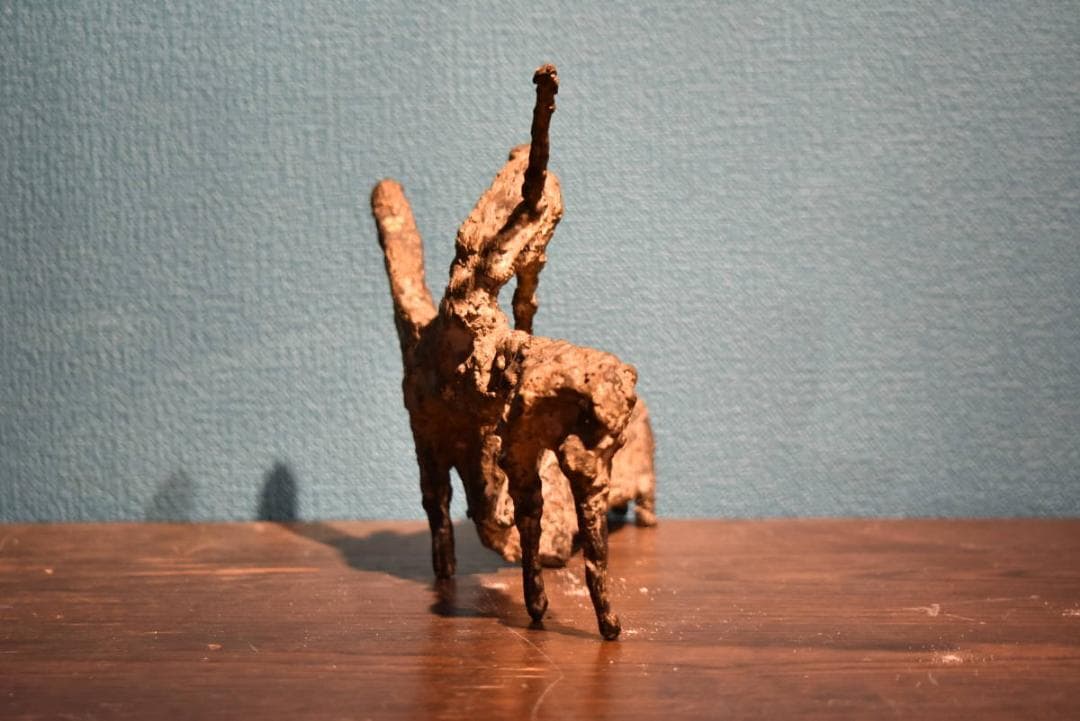 Ramon Lapayese ブロンズ オブジェ 置物 在銘 スペイン 銅製