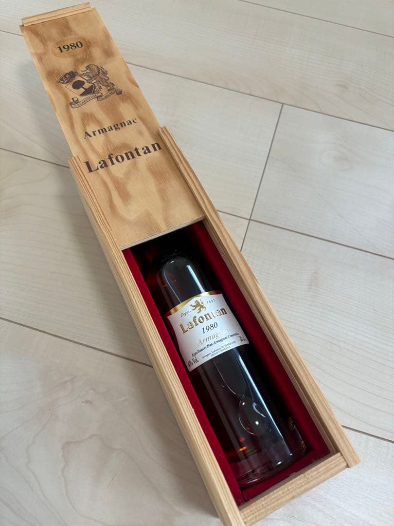ブランデー Lafontan Armagnac 1980 200ml