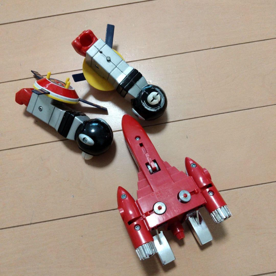 【メカンダーロボ 】【希少】当時物 ジンクロン·合身メカンダーロボ1~4号セット