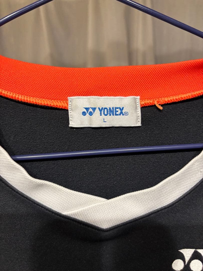 バドミントン　NTT東日本　長袖シャツ