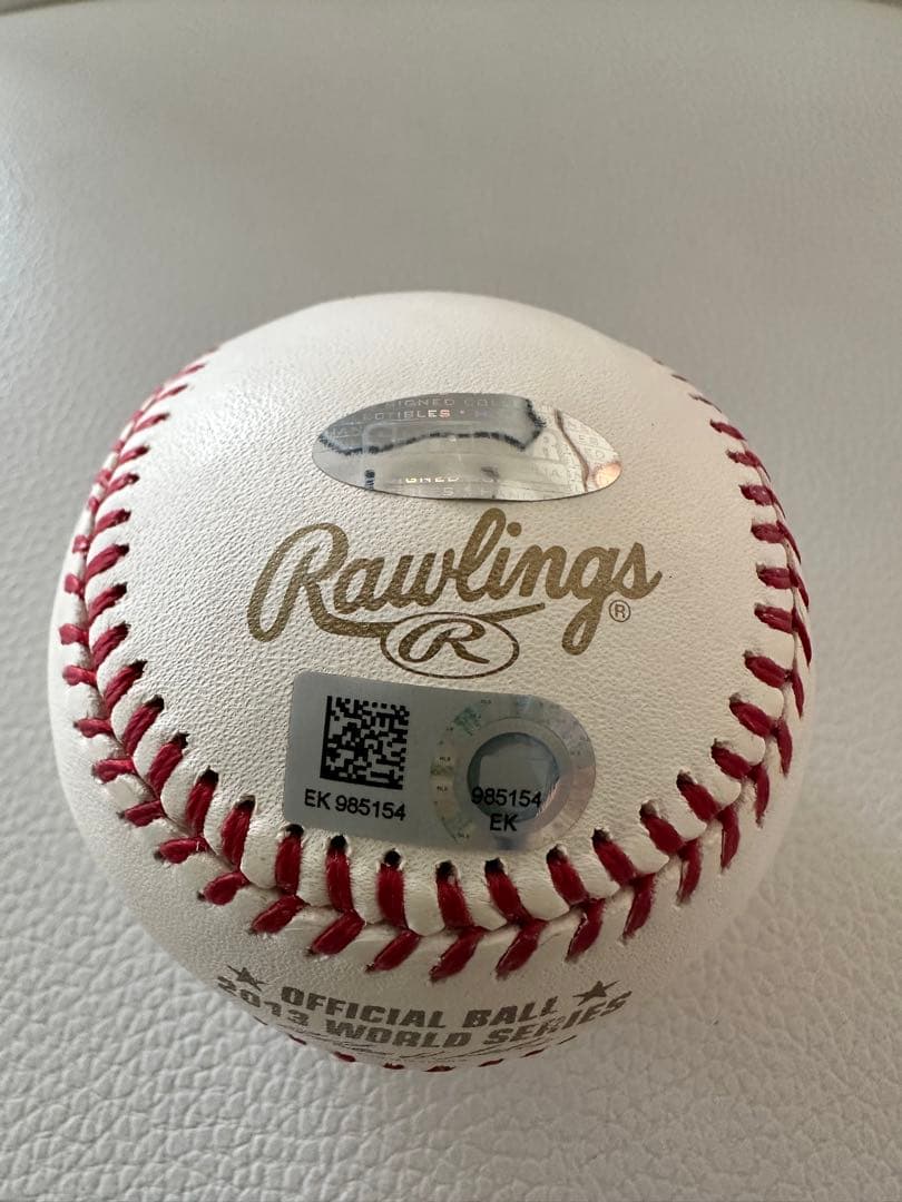 元ボストンレッドソックス上原浩司選手直筆サイン